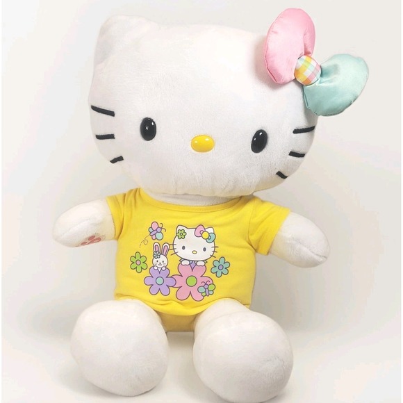 Build-A-Bear Workshop Other - Hello Kitty 18" Build a Bear Sanrio Spring Gingham Plush with Top "Meows"
